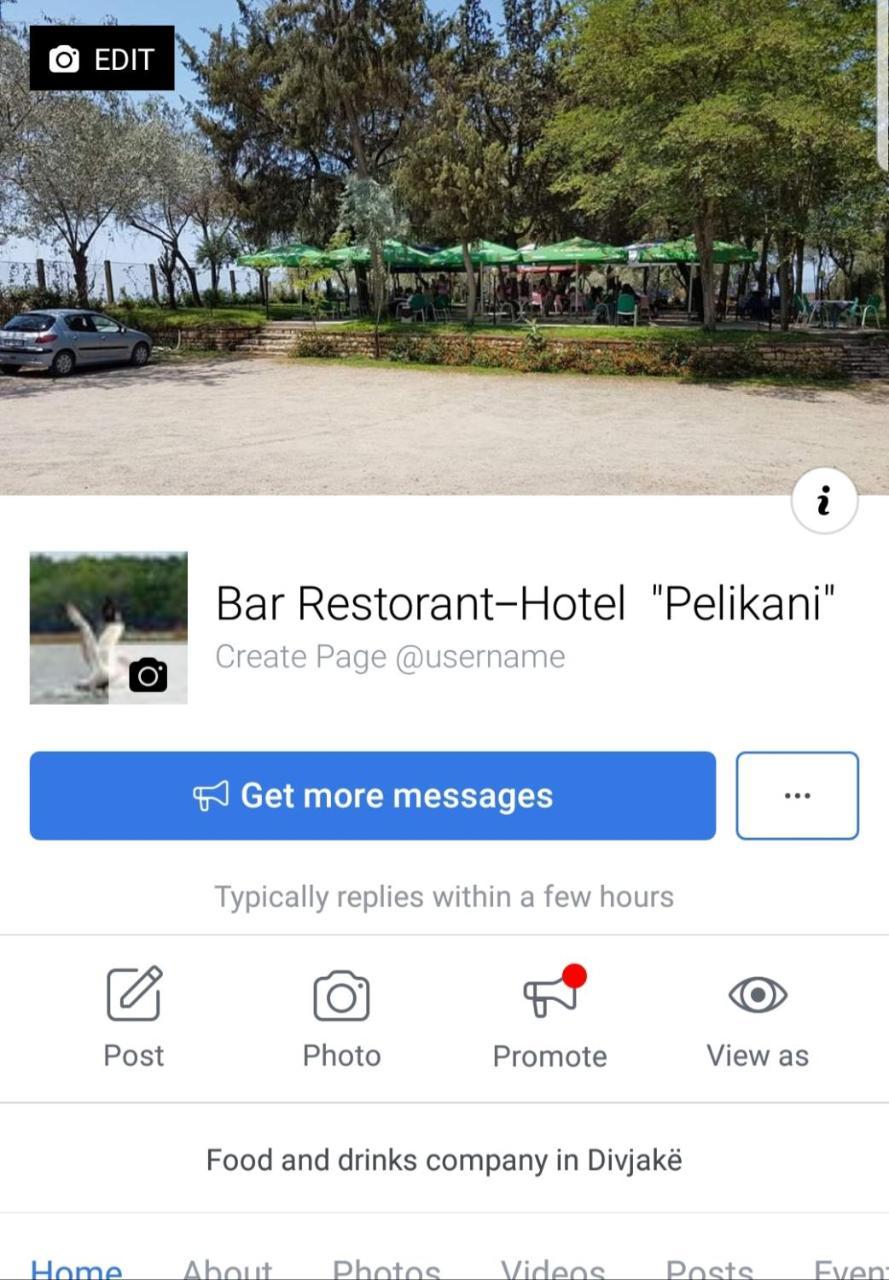 Hotel Pelikan ディヴィアーケ エクステリア 写真